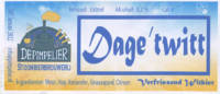 Stoombierbrouwerij De Pimpelier, Dage'twitt