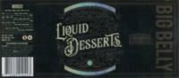 Big Belly Brewing, Liquid Desserts Caribbean Coffeecake Tonka Stout