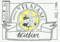 Brouwerij De Plataan, Witbier
