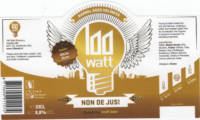 100 Watt Brewery, Non De Jus! Barrel Aged Holiness