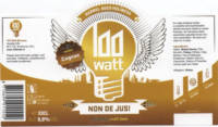 100 Watt Brewery, Non De Jus! Barrel Aged Holiness