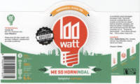 100 Watt Brewery, Me So Hornindal Hornindal Kveik IPA