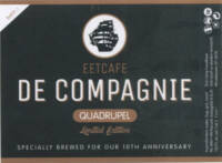 Buitenlandse bieren voor Nederlandse markt (etiket Nederlandse plaatsnaam), De Compagnie Quadrupel
