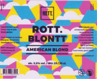 ROTT. Brouwers, Rott. Blontt American Blond