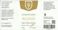 De Heische Hoeve, Blond