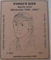 Amateurs, Wimke's Barley-wine Winterbier 1999 - 2000
