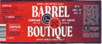 Kompaan Dutch Craft Beer Company, Barrel Boutique No 1