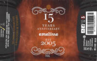 Brouwerij Emelisse, 15 Years Anniversary