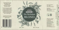 Rechthuis Bierbrouwerij, Het Rechthuis Blond