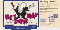 Plattelandsbrouwerij Het Zotte Kalf, Galloway Porter