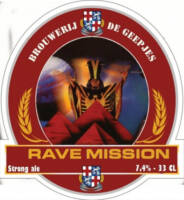 Brouwerij de Geepjes, Rave Mission Strong Ale