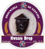 Brouwerij de Geepjes, Kwaaie Drop Quadrupel