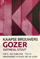 Kaapse Brouwers, Gozer Outmeal Stout