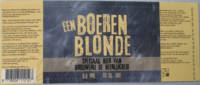 Brouwerij de Heerlijkheid, Een Boeren Blonde