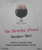 Craft Bierbrouwerij  Tromp, De Brielse Pond Donker bier