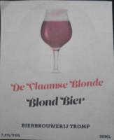 Craft Bierbrouwerij  Tromp, De Vlaamse Blonde Blond bier