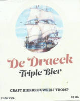 Craft Bierbrouwerij  Tromp, De Draeck Triple bier
