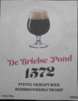 Craft Bierbrouwerij  Tromp, De Brielse Pond 1572 Stevig gehopt bier