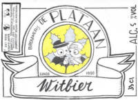 Brouwerij De Plataan, Witbier Brouwerij De Plataan, Witbier