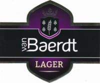 Jouster Bierbrouwerij, Van Baerdt Lager Jouster Bierbrouwerij, Van Baerdt Lager