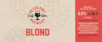 Brouwerij Martinus, Peter Pint Brewery  Blond