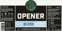 Opener Bier, De Letste