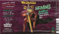 Walhalla Craft Beer, Heimdall Bourbon Barrel Aged Imperial Rye Bock