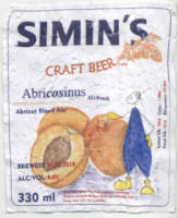 Simin’s Craft Beer, Abricosinus Simin’s Craft Beer, Abricosinus