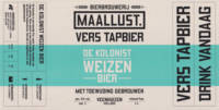 Bierbrouwerij Maallust, De Kolonist Weizen