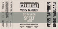 Bierbrouwerij Maallust, De Pauper Spelt Bier