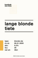 Amateurs, Lange Blonde Tiete