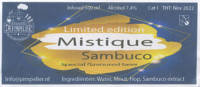 Stoombierbrouwerij De Pimpelier, Mistique Sambuco Stoombierbrouwerij De Pimpelier, Mistique Sambuco
