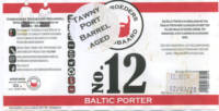 Gebroeders Roodbaard Brouwerij, No.12 Baltic Porter