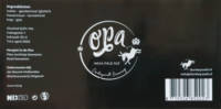 Donkeywell Brewing, OPA india pale ale Donkeywell Brewing, OPA india pale ale