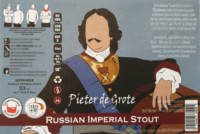 Gebroeders Roodbaard Brouwerij, Pieter de Grote Russian Imperial Stout