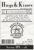 Brouwerij De Molen, Hugs & Kisses Session IPA - ish Brouwerij De Molen, Hugs & Kisses Session IPA - ish