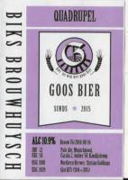 Amateurs, Goos Bier Quadrupel