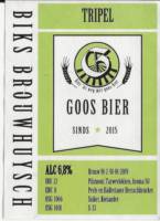 Amateurs, Goos bier Tripel