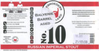 Gebroeders Roodbaard Brouwerij, No.10 Russian Imperial Stout