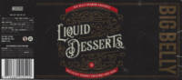 Big Belly Brewing, Liquid Desserts Red Velvet Coconut Christmas Cake Quad