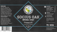 Dorpsbrouwerij De Pimpelmeesch, Socius Oak Imperial Stout