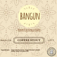 Amateurs, Bangun Coffee Stout