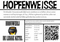 Amateurs, Hopfenweisse