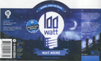 100 Watt Brewery, Nuit Noire Barrel Aged Holiness
