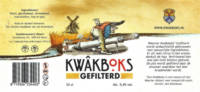 Kwâkboks, Kwâkboks Gefilterd
