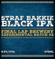 Amateurs, Straf Bakkie Black IPA