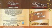 De Zwolse Stadsbrouwerij Hettingabier, Hanze Tripel De Zwolse Stadsbrouwerij Hettingabier, Hanze Tripel