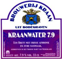 Brouwerij Kraan (Bodegraven), Kraanwater 7.9