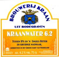 Brouwerij Kraan (Bodegraven), Kraanwater 6.2