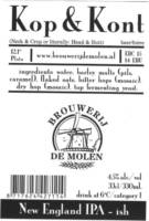 Brouwerij De Molen, Kop & Kont New England IPA-ish